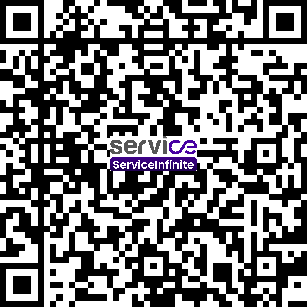 Contact form submission QR